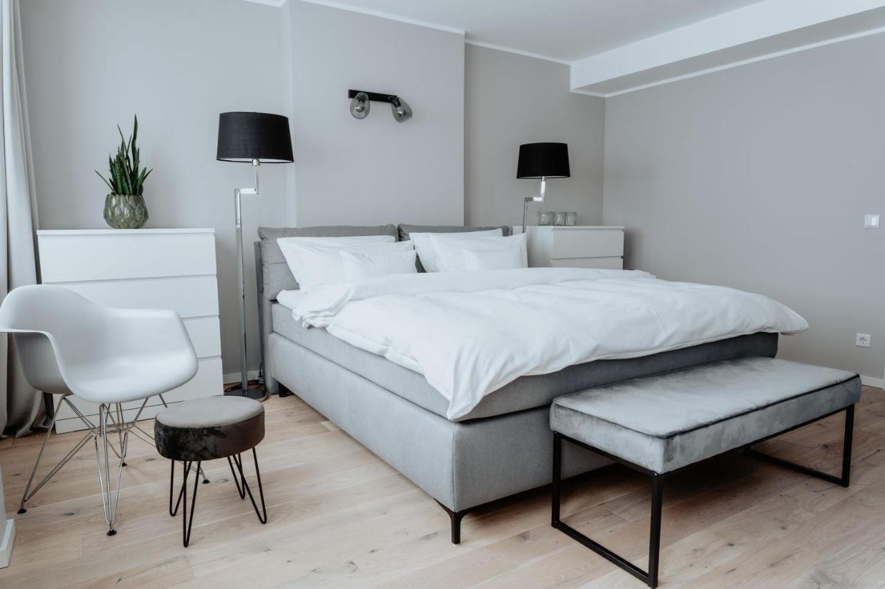 2-Zimmer City Apartment 57M² Mit King Size Bett Und Kueche Мюнстер Екстериор снимка